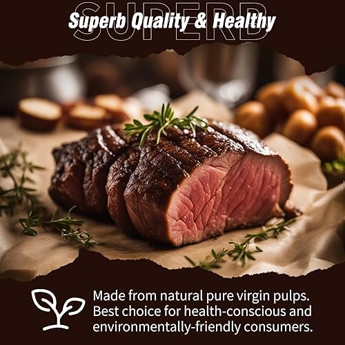 Miniatura 10 de YRYM HT Rollo de papel kraft blanco de carnicero, 18 pulgadas x 2100 pulgadas (176 pies), papel de regalo blanco de grado alimenticio para carnes