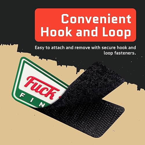 Miniatura 186 de Don't Be A Salty Creative Humor - Parche táctico militar para moral, divertidos parches tácticos, cierre de gancho y bucle de goma de PVC, parches