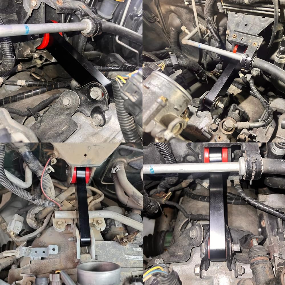 Pasuje do Subaru Impreza 93-2017 WRX i STi Legacy Forester Akcesoria samochodowe Pitch Stop Mount Czarny Zestaw mocowań silnika