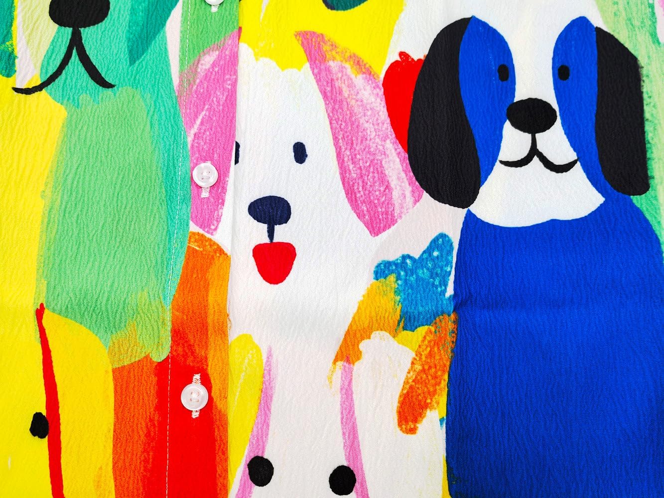 Womens Tops Long Sleeve Shirts Casual Botton Down Floral Printed V Neck Collared Dressy Blouses - Image 2