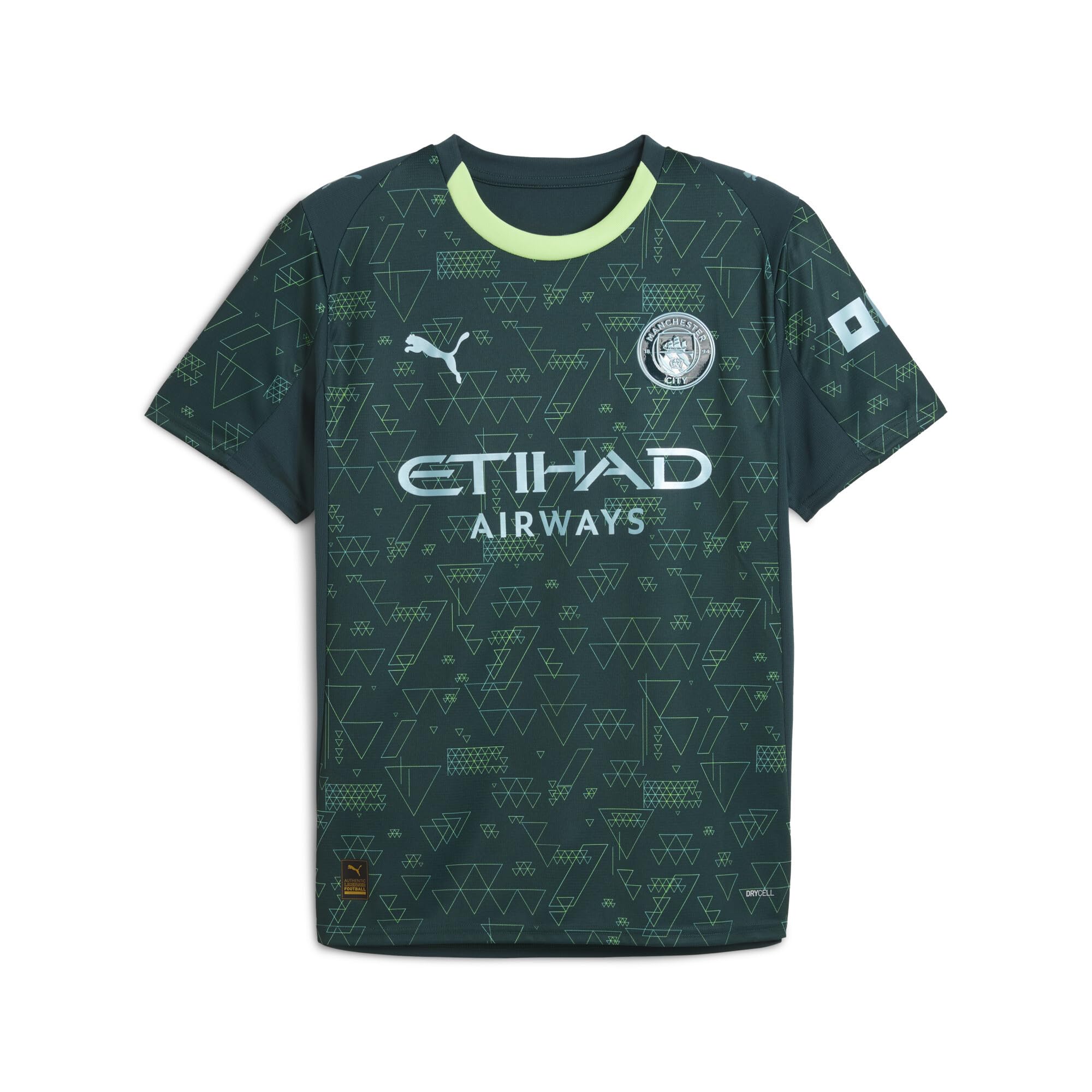 Puma Men's Manchester City Fourth Shirt 2025 2026 - Green - S