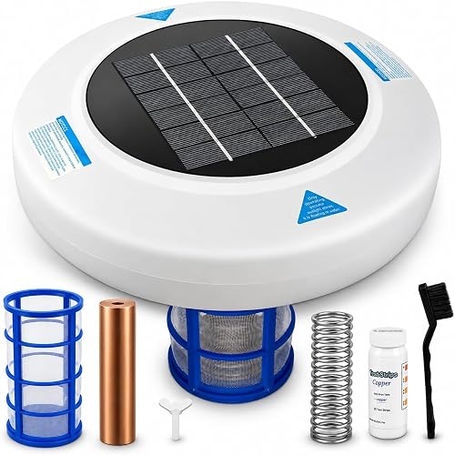 Solar Pool Water Care System for Above Ground & Inground Pools, 45,000 Gal