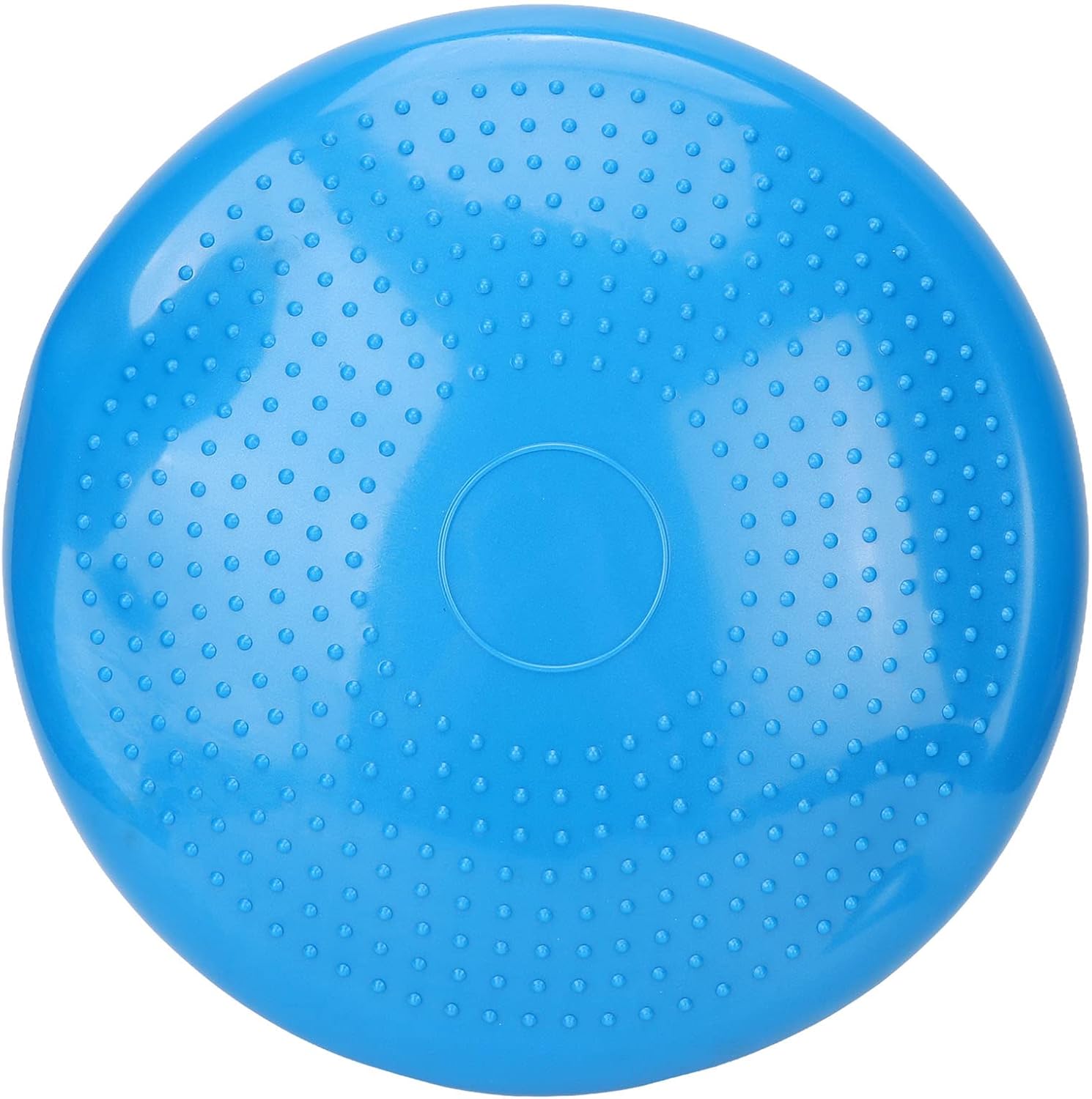 Inflated Wobble Cushion, Balance Training, Inflated Core Strengthening Balance Disc, Disc, Stability Sensory Wiggle Disc to Improve Sitting Posture(Pink and blue are shipped randomly)