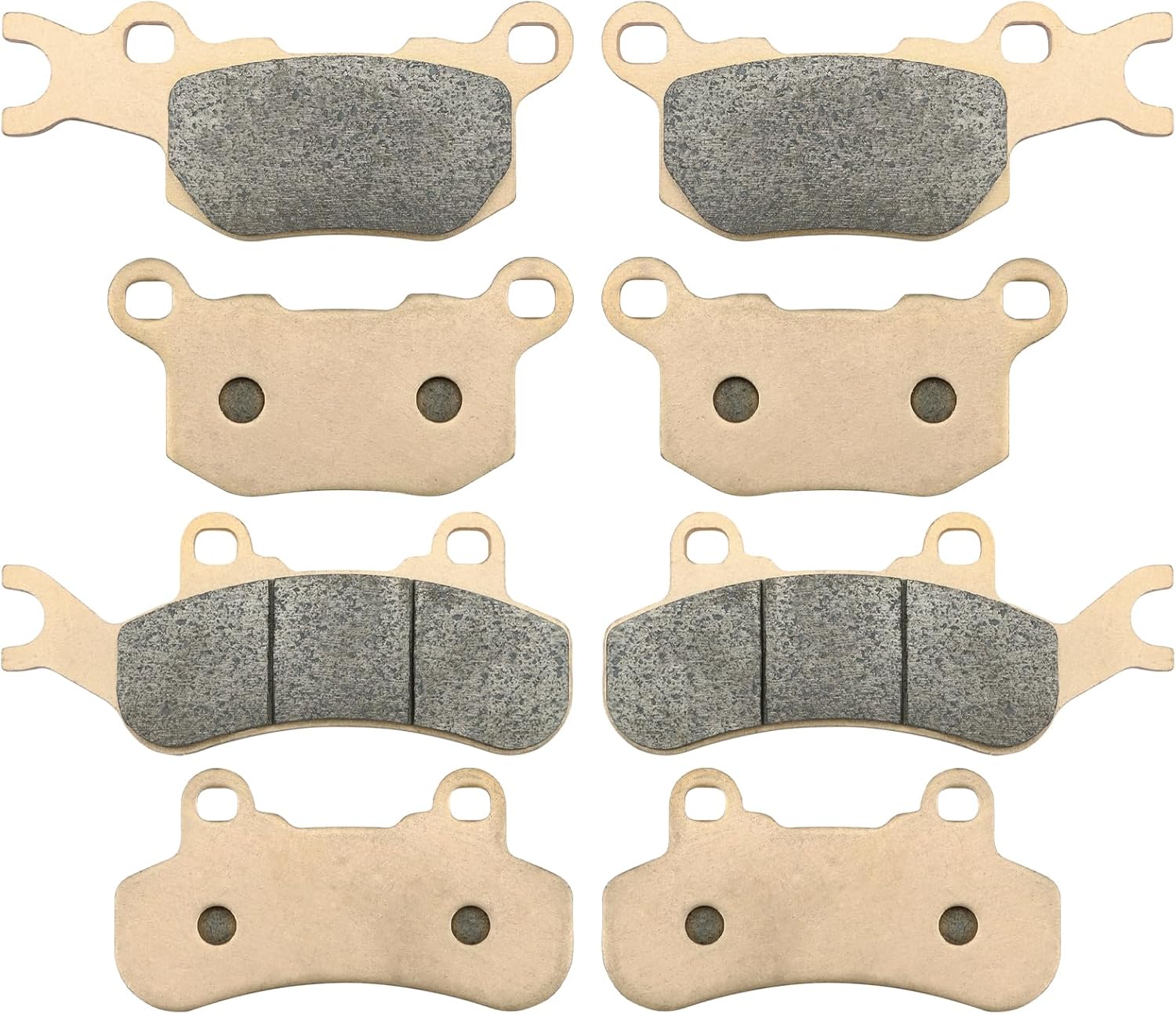 Front and Rear Sintered Brake Pads for Can Am Defender HD10 / HD8 / HD9 / HD7 / HD5 2016-2023