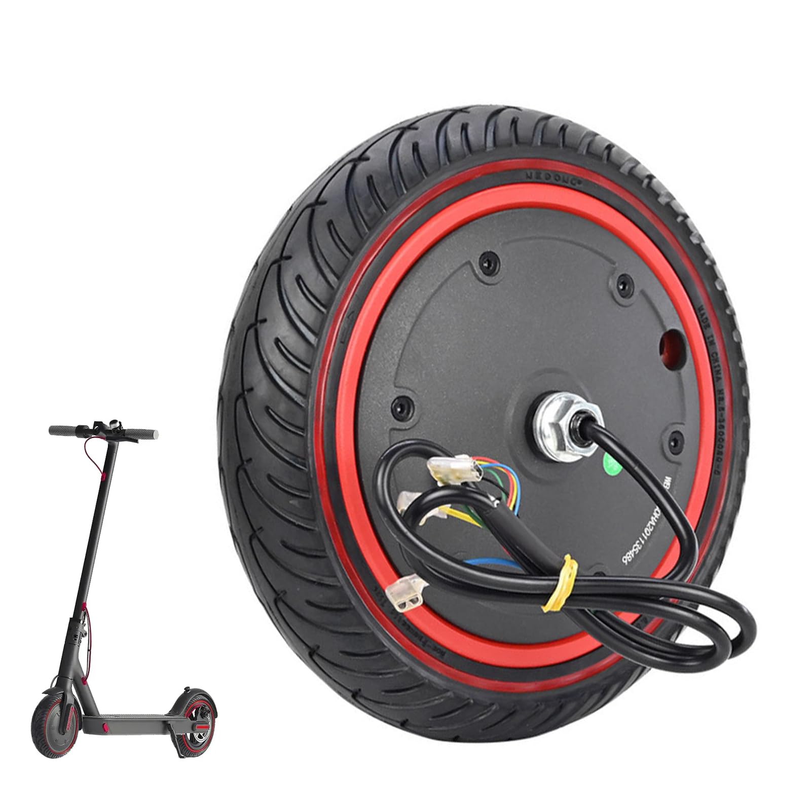 Convient au scooter électrique Xiaomi M365/M365 Pro/Pro 2, pneu de scooter en caoutchouc