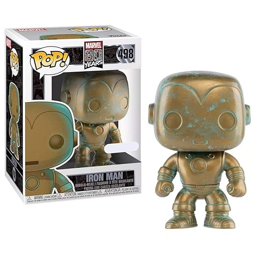 Funko Pop! Marvel 80Th Anniversary - Iron Man [Patina] # 498