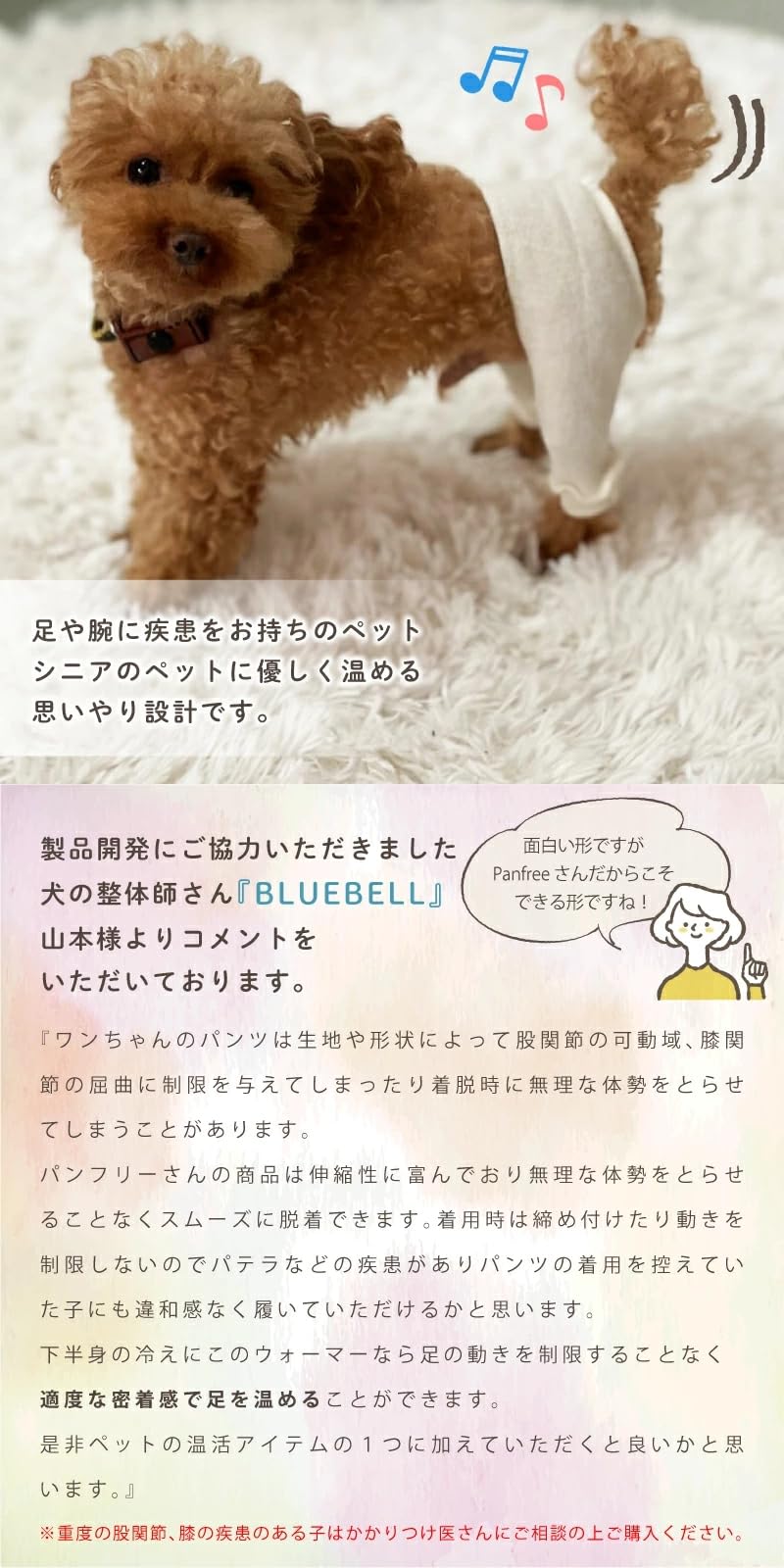 Amazon.co.jp: ペット用レッグウォーマー わんにゃん行進曲 Sサイズ 