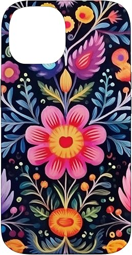 Miniatura 4 de Funda para iPhone 1212 Pro de arte popular mexicano bordado floral patrimonio otomi