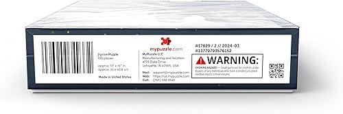 Miniatura 9 de MyPuzzle Horses Run Gallop in The Desert - Rompecabezas prémium de 100 piezas para adultos