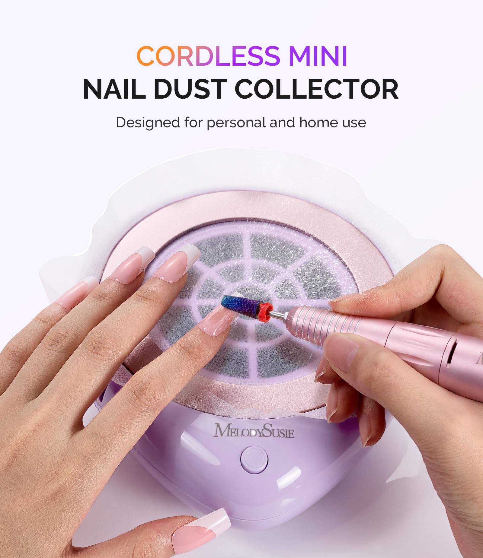 MelodySusie PProR Compact Cordless Nail Dust Collector