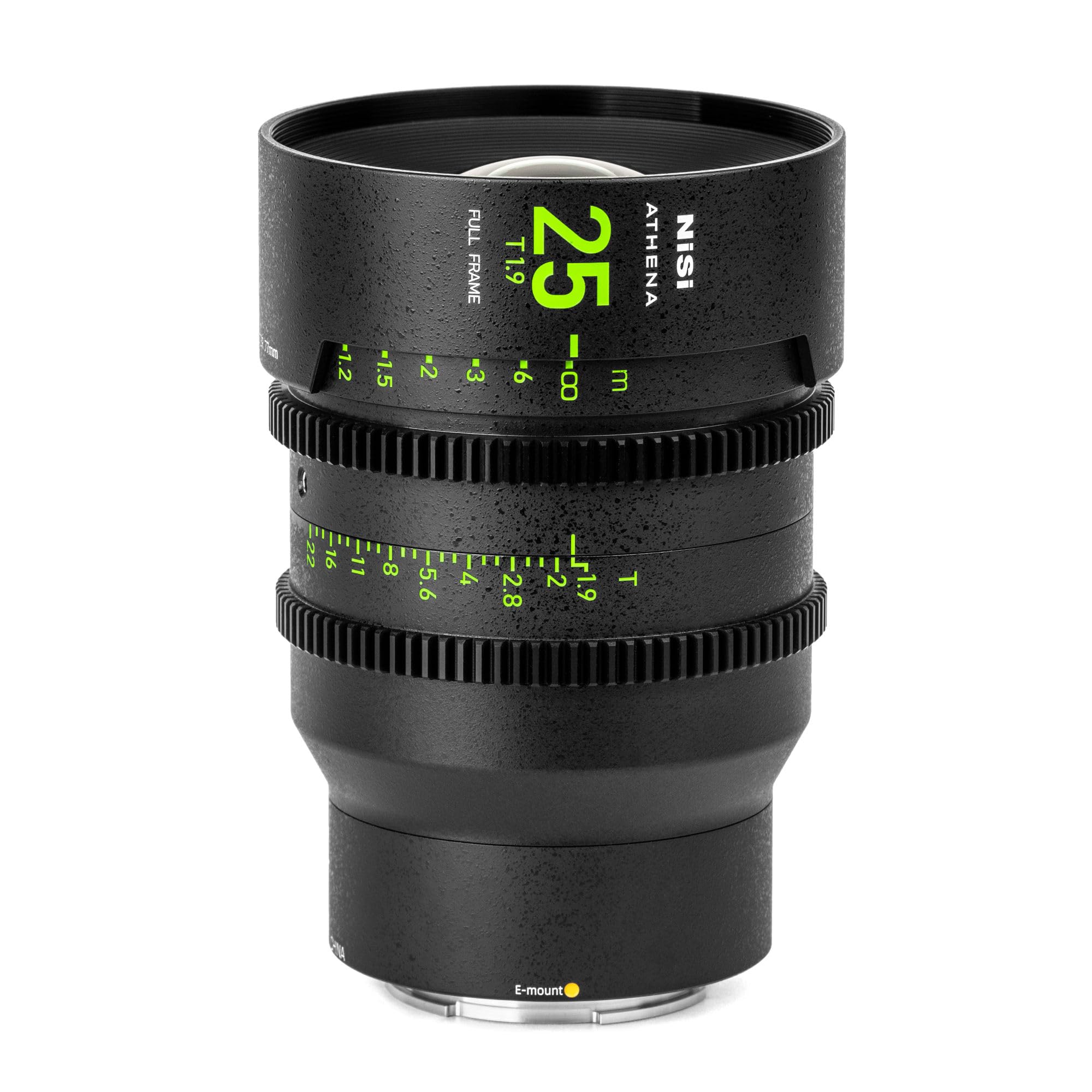 Amazon.com : NiSi 25mm Athena Prime Full Frame Cinema Lens T1.9 (E