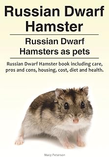 Russian Dwarf Hamster. Russian Dwarf Hamsters as pets.. Russian Dwarf Hamster book including care, pros and cons, housing, cost, diet and health.