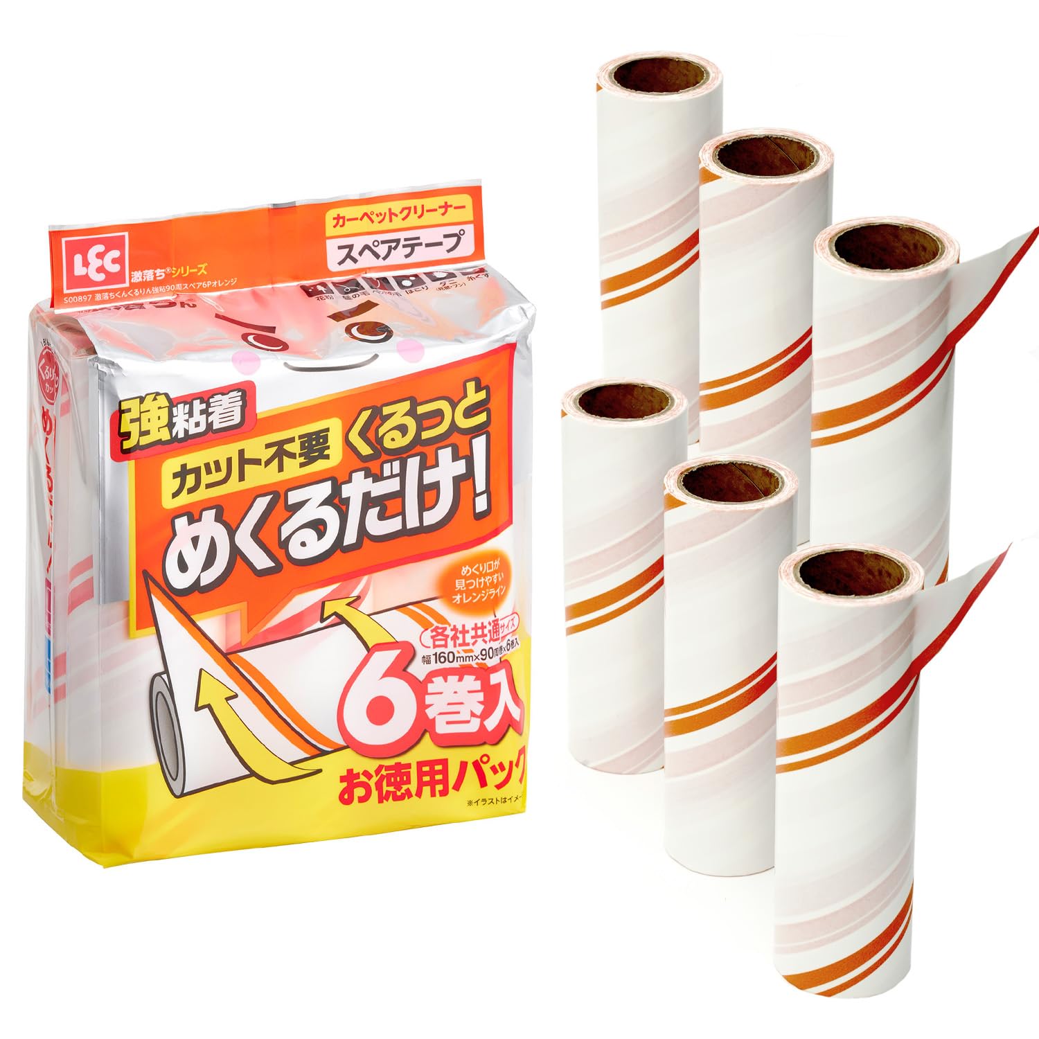 Amazon.co.jp: レック(LEC) 激落ちくん らせん状に切れてる めくり