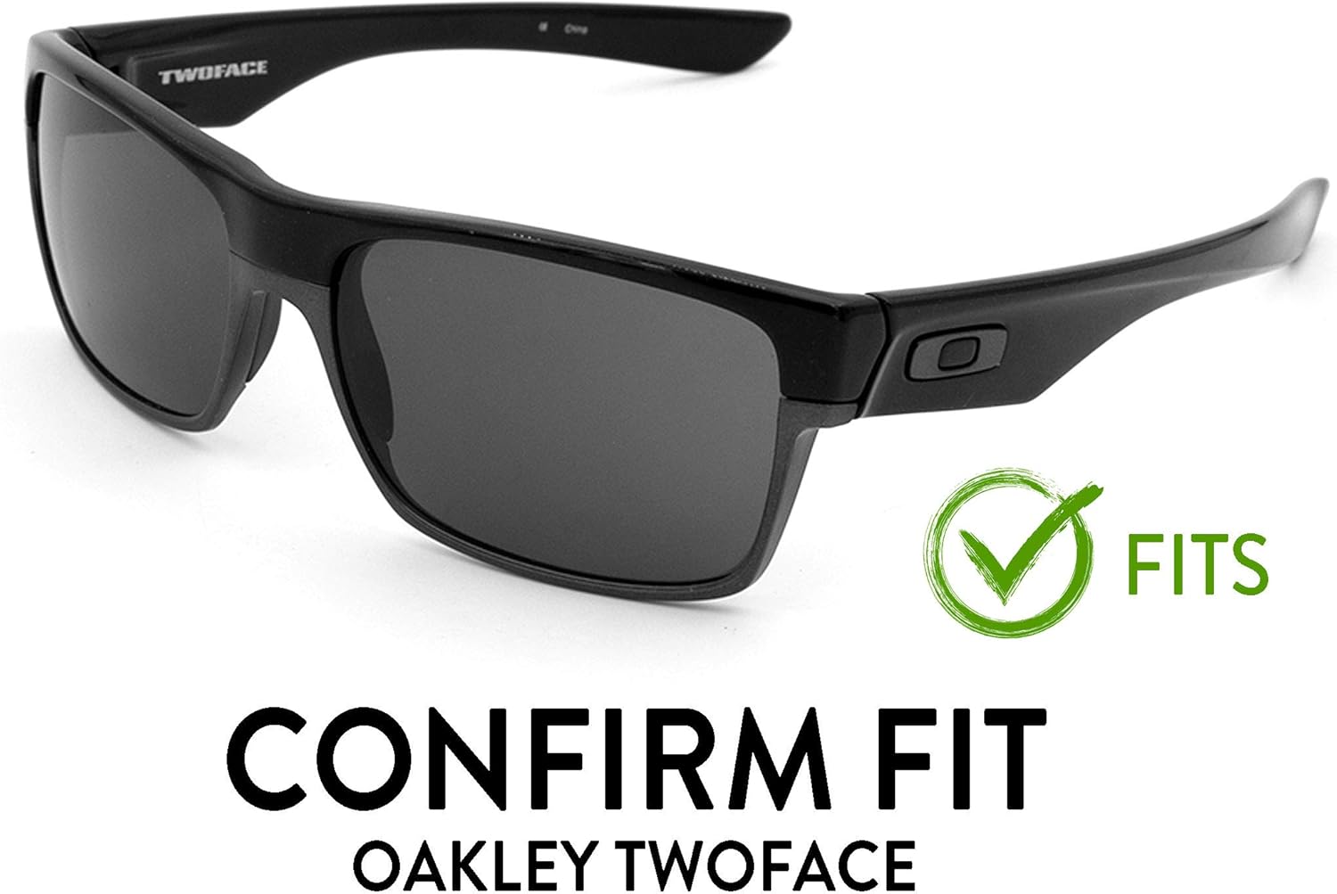 Apex Lenses Non-Polarized Replacement Lenses for Oakley Twoface OO9189 Sunglasses