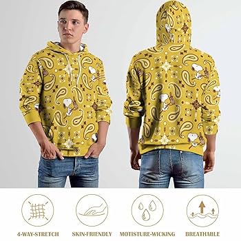 オーバーサイズパーカー イエロー PEANUTS Snoopy L-XL オーバーサイズパーカー イエロー PEANUTS Snoopy L-XL Amazon