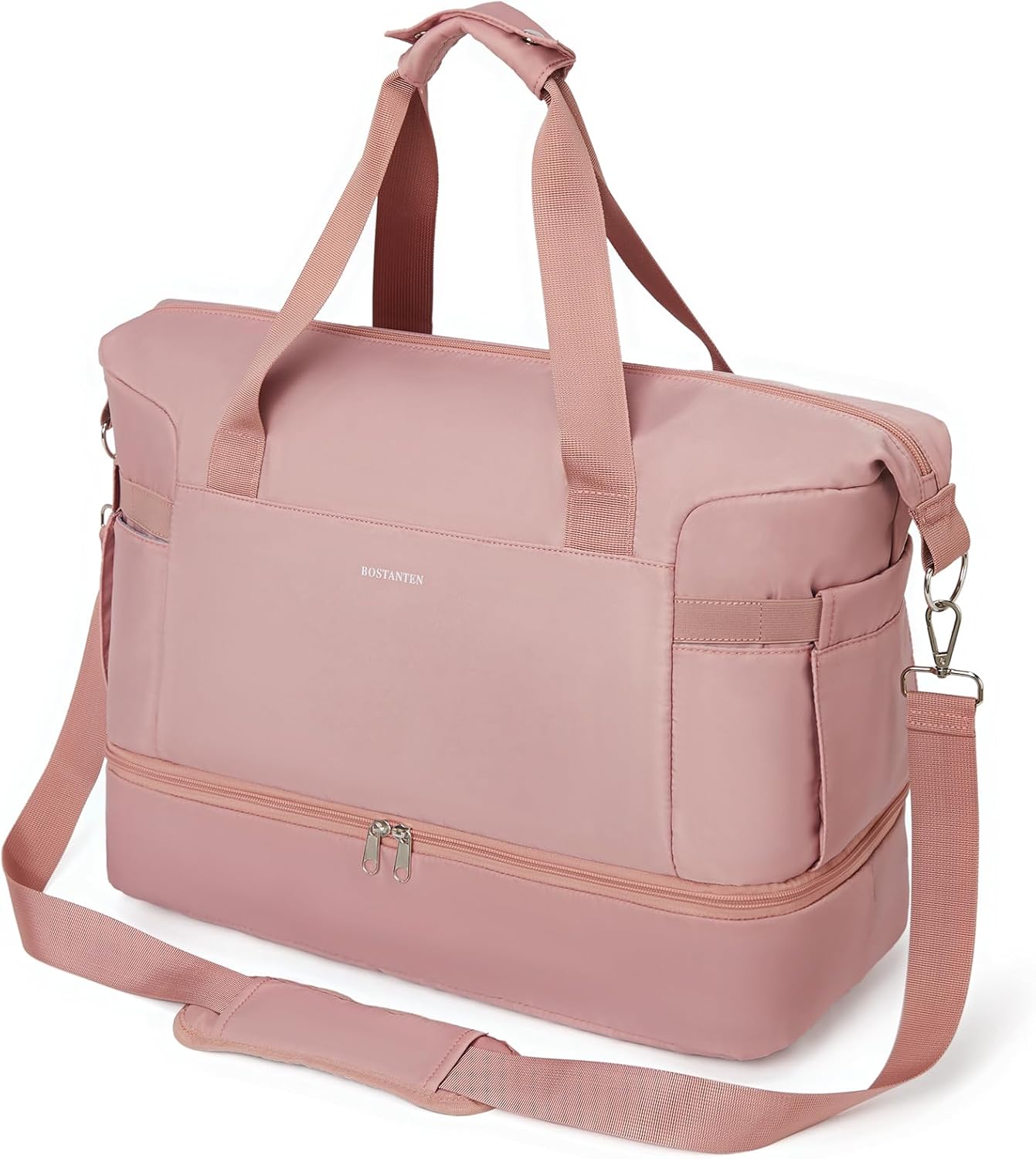 BOSTANTEN Weekender Bags for Women Canvas Travel Duffel Bag Large Overnight Bag