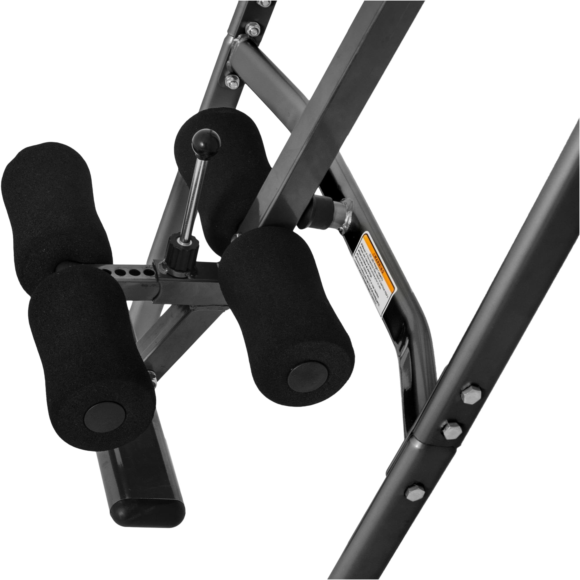 GORILLA SPORTS® Inversionsbank - Volle Vertikale Inversion 180°, Klappbar, Verstellbar, bis 110kg - Schwerkrafttrainer, Streckbank, Entlastung der Wirbelsäule, Inversionstisch, Rückentrainer