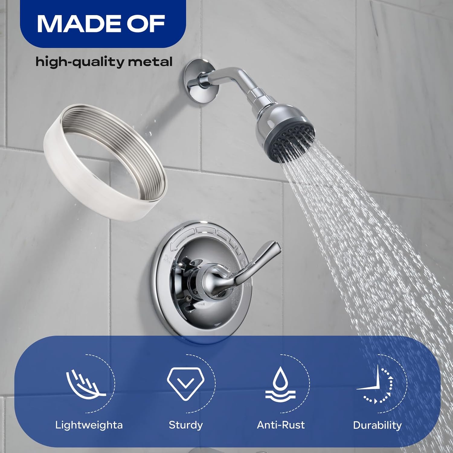 RP22734 Replacement Faucet Bonnet Nut for Delta R10000 Shower Valve, Shower Faucet Cartridge Bonnet