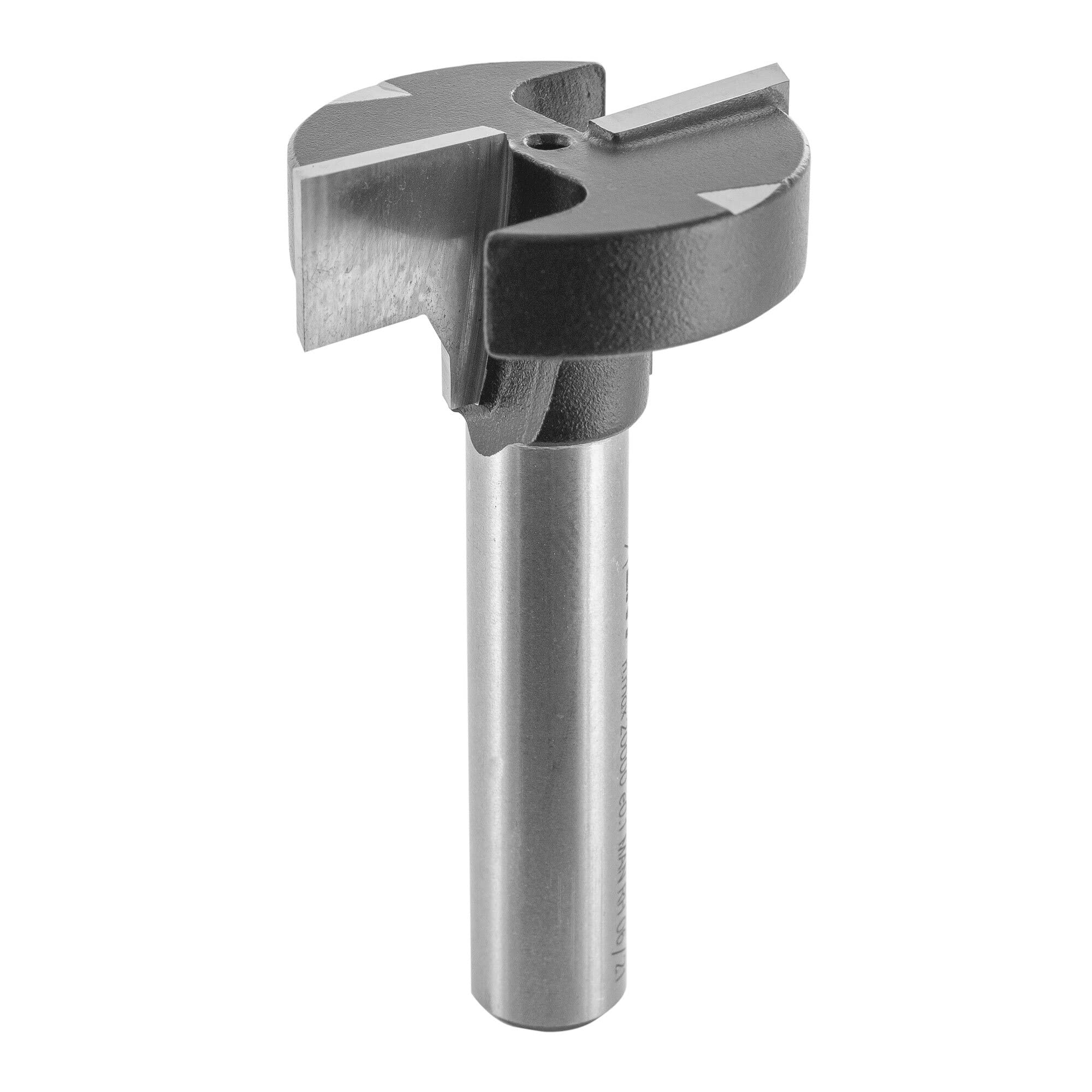 ENT 17828 T-Nutfräser für Regalsysteme HW, Schaft (S) 8 mm, Durchmesser (D1) 28 mm, (NL2) 8,5 mm, mit Rundungsprofil, für Haken und Winkel