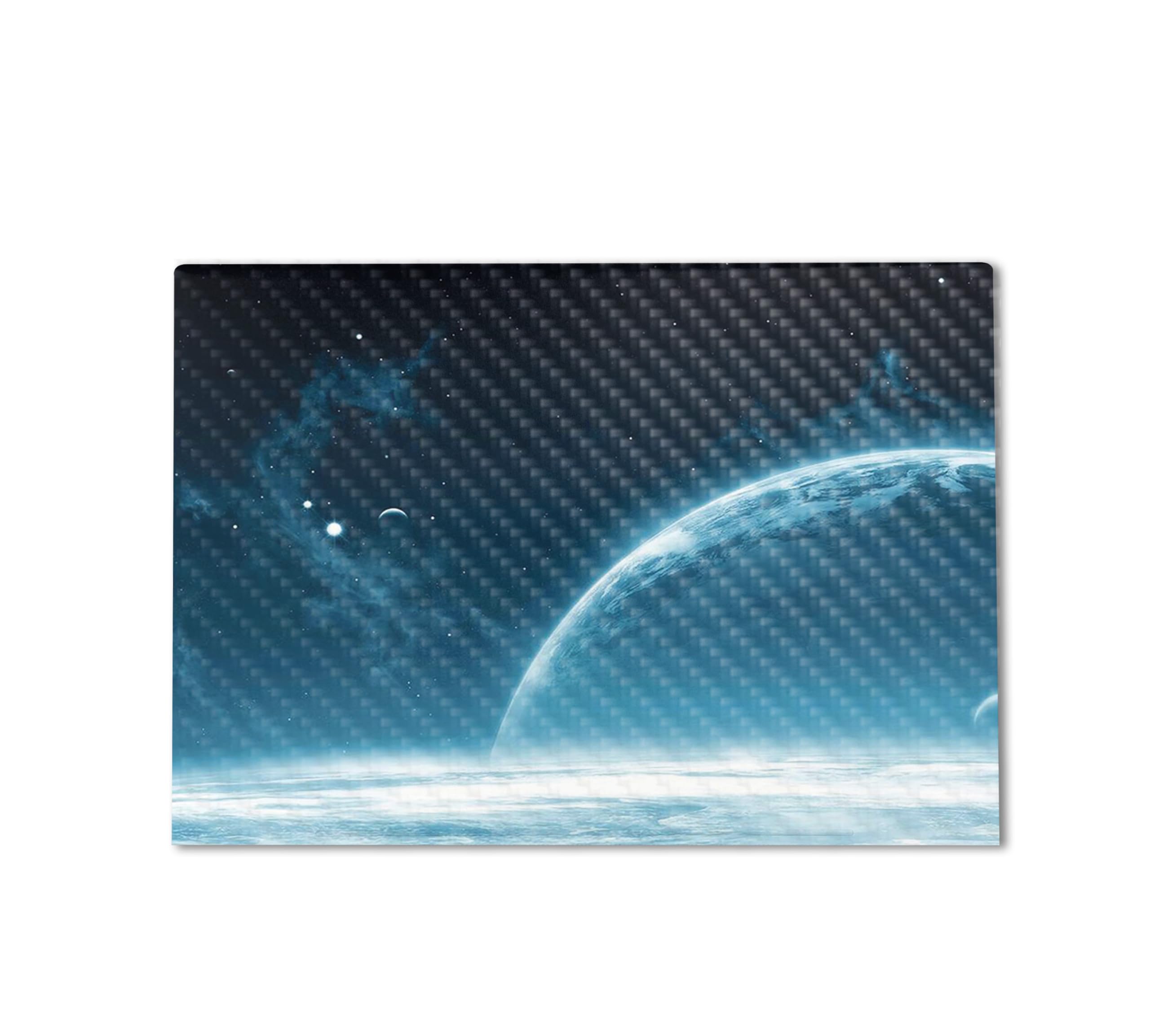Carbon Fiber Gaming Skin Compatible with HP Envy x360 16” (2023) - Outer Space - Premium 3M Vinyl Protective Wrap Decal Cover - Easy to Apply | Crafted in The USA by MightySkins
