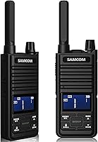 Vista 1 de SAMCOM GMRS Walkie Talkies - Radio bidireccional de 30 canales de mano, radios GMRS de 2 vías de 2 vatios con 121 códigos de privacidad, llamadas