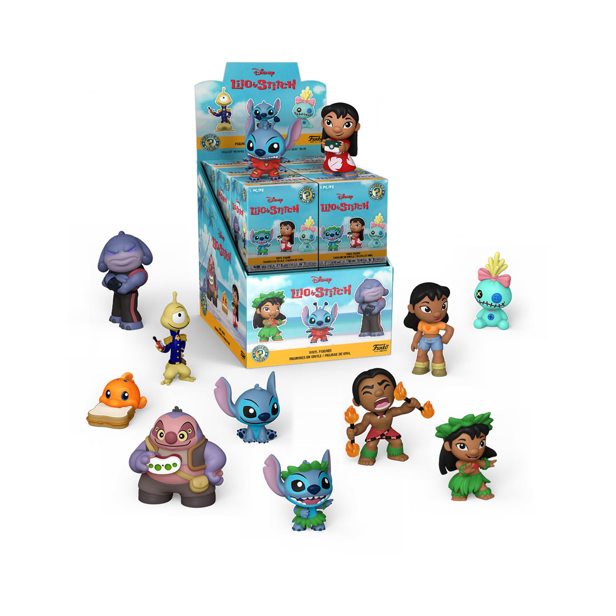 Funko Mystery Mini - Disney Lilo And Stitch - 1 Of 12 To Collect - Styles Vary- Collectible Vinyl Minifigure - Gift Idea - Official Merchandise - Toys for Children and Adults