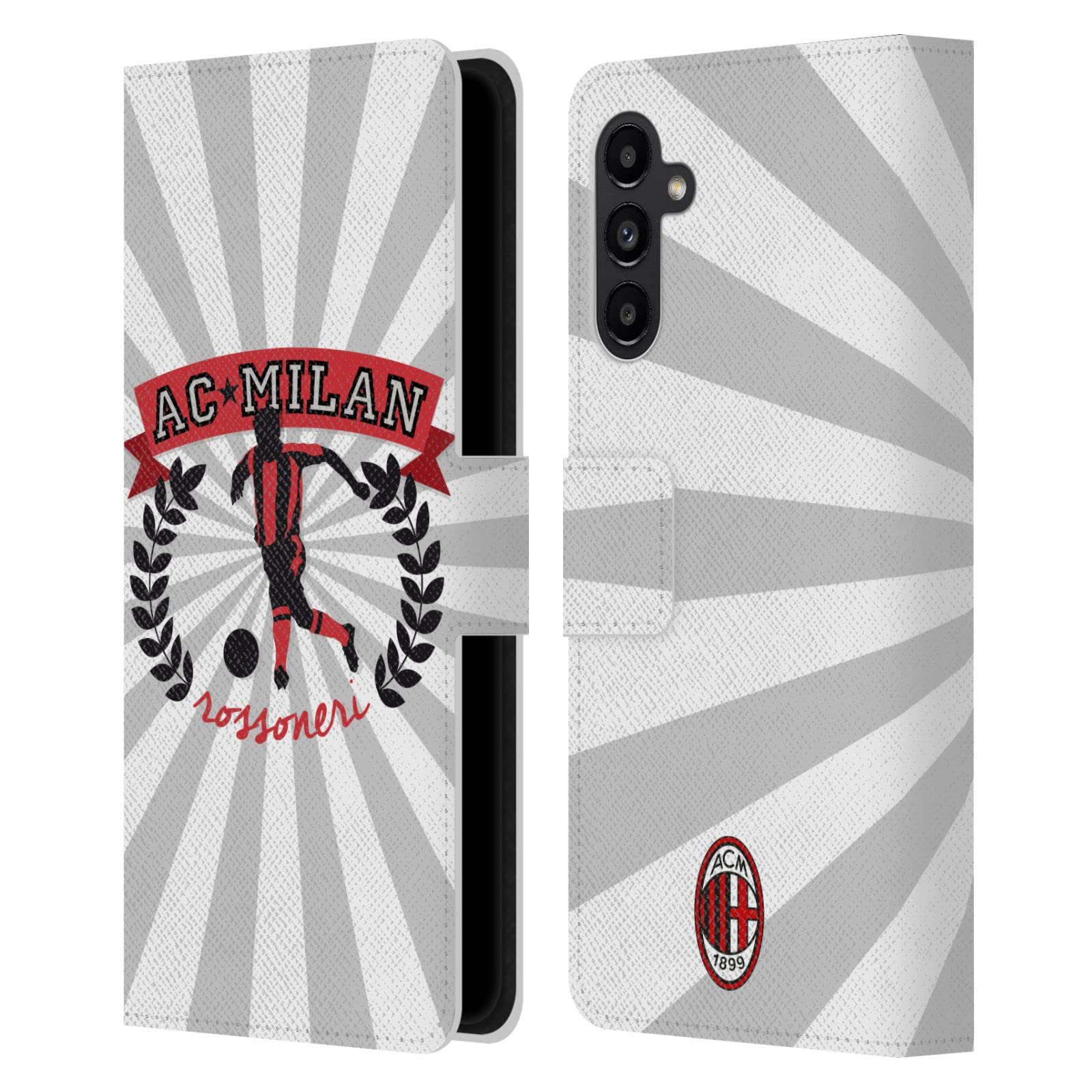 Étui Portefeuille AC Milan Samsung Galaxy A13 5G : Ne Perdez Plus Vos Cartes Écran Protégé