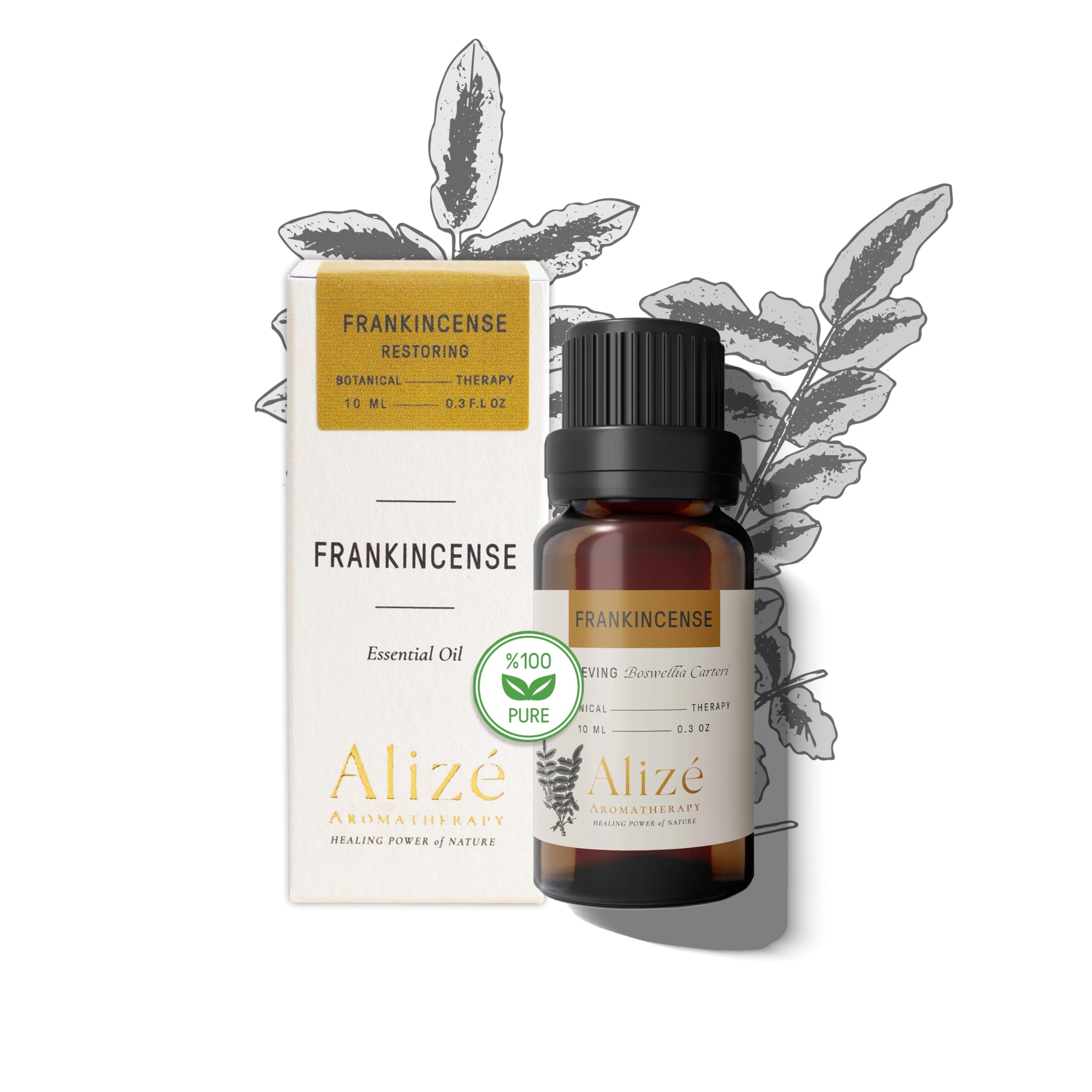 Amazon.com: Alizé Aromatherapy Frankincense Essential Oil, 100