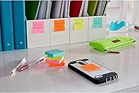 Vista 13 de Post-it Super Sticky Notes, 8 Sticky Note Pads, 1.875 x 1.875 in., Ideal for Organization in Your Dorm, Home or Office, 2X The Sticking Power