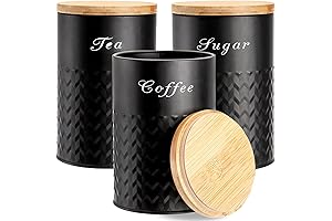 Bekith Coffee Sugar Tea Canister Set
