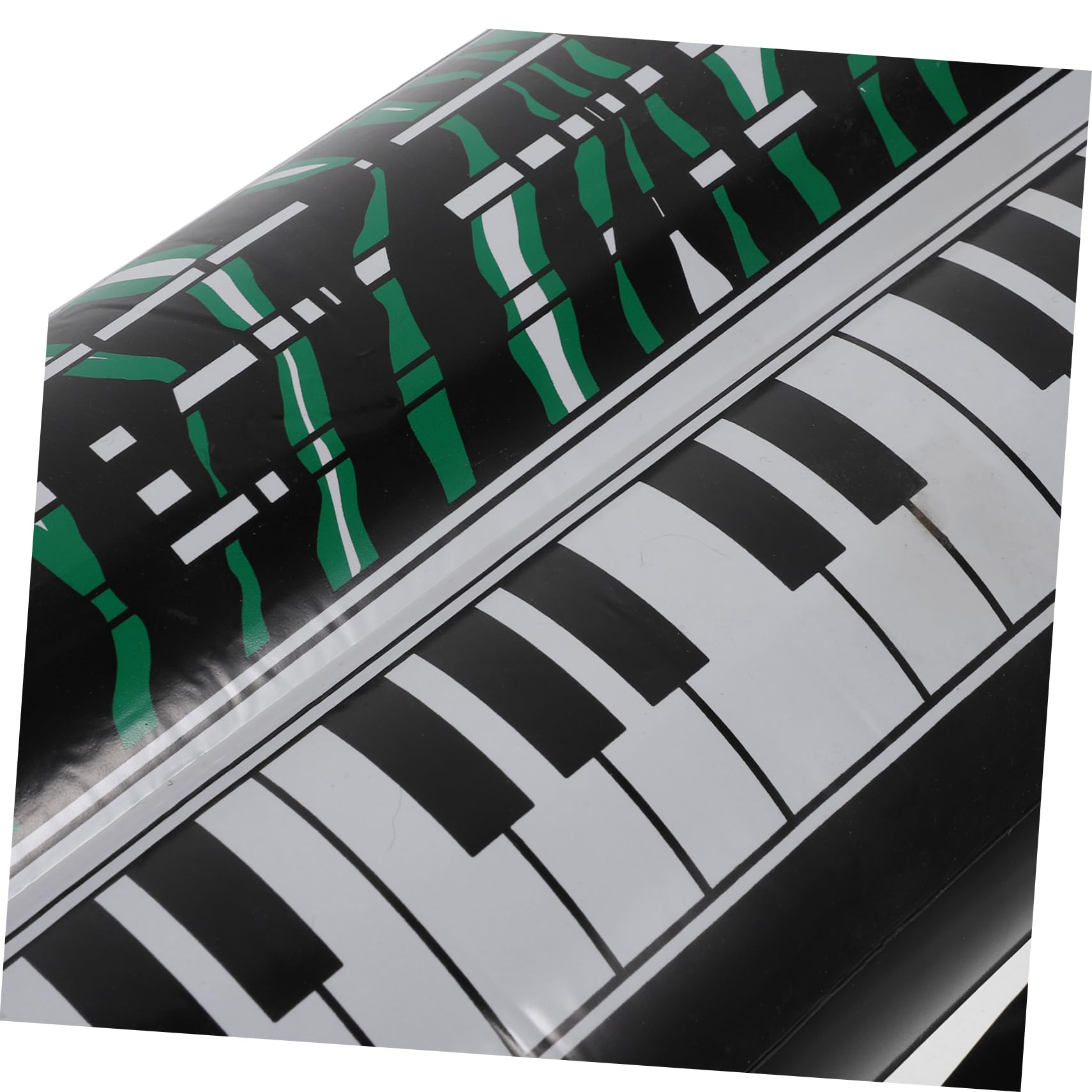 Toyvian Inflatable Electronic Keyboard Toy PVC Inflatable Party Props PVC Party Decorations Inflatable Instrument Beach Party Photo Booth Props PVC Instrument Party Supplies Guitar Child