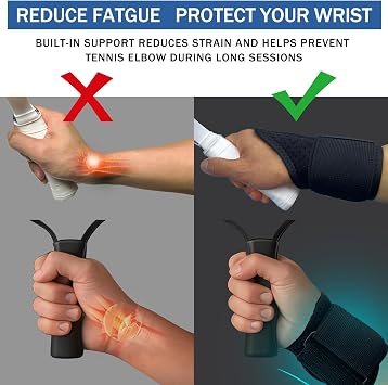 Pickleball Dink Train Wrist Brace - Wrist Support Training Aid for Men and Women, Reduces Fatigue & Improves Accuracy