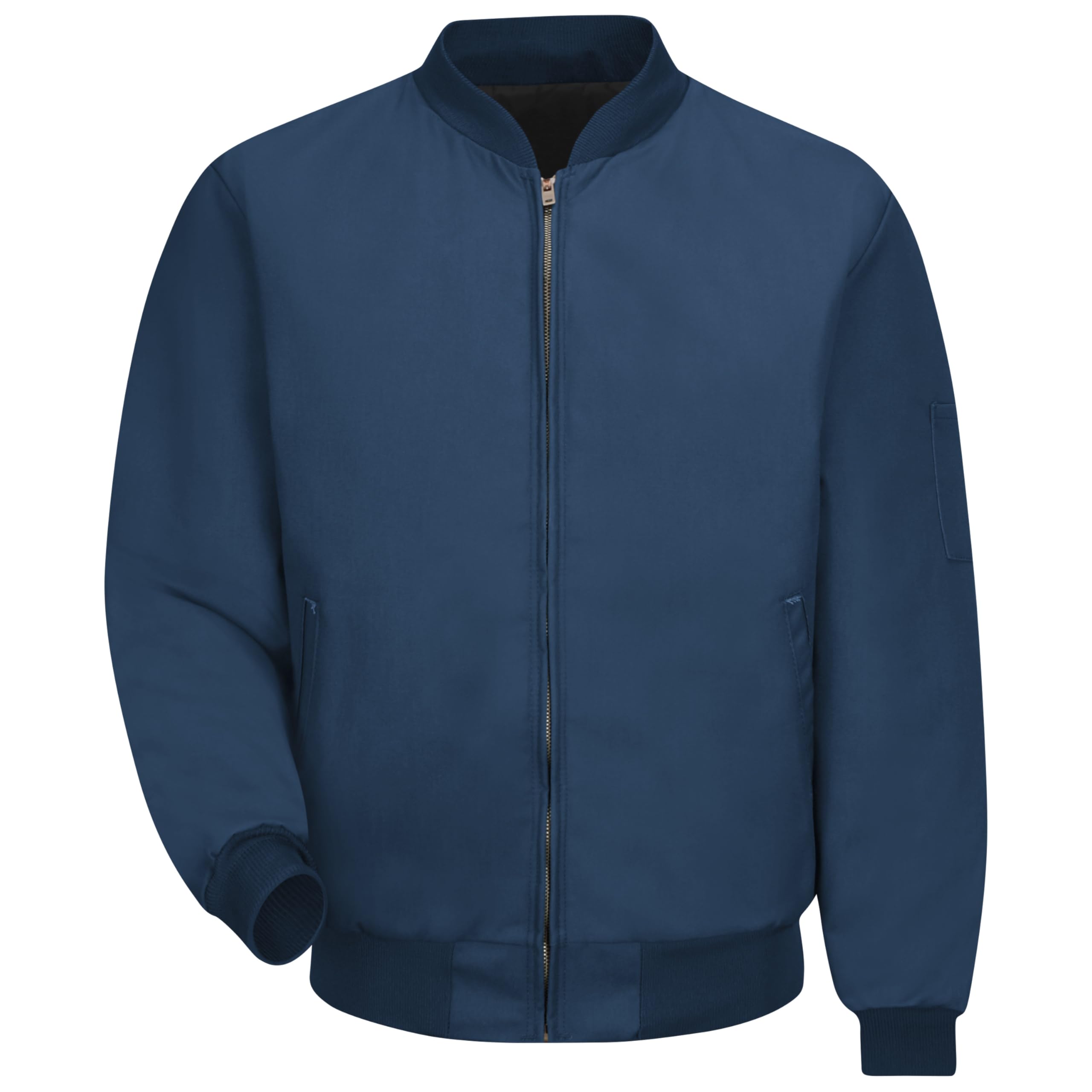 Red Kap Men's Solid Team Jacket, Navy, Large