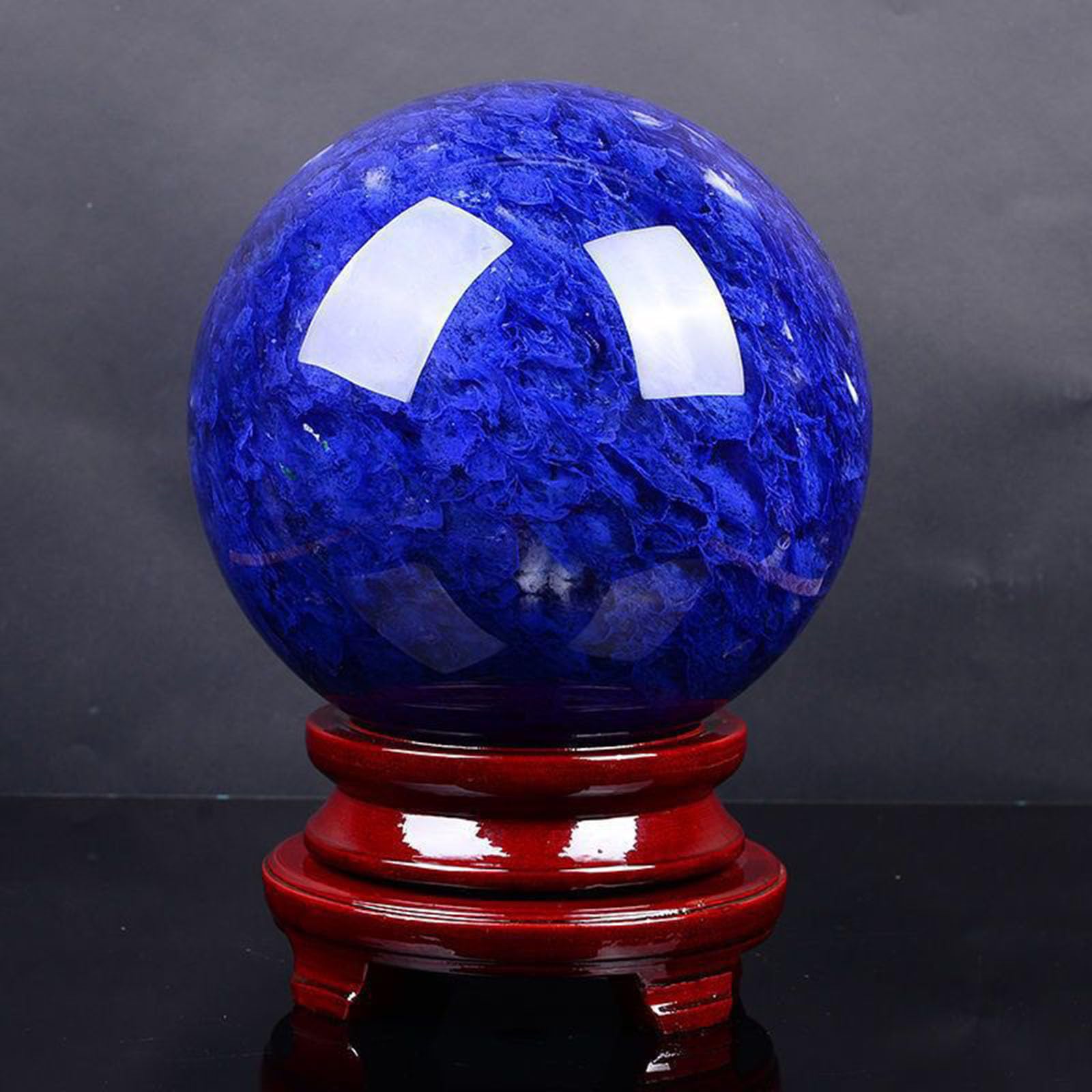 Sfera Decorativa in Cristallo di Quarzo Fuso lucidato(15cm)