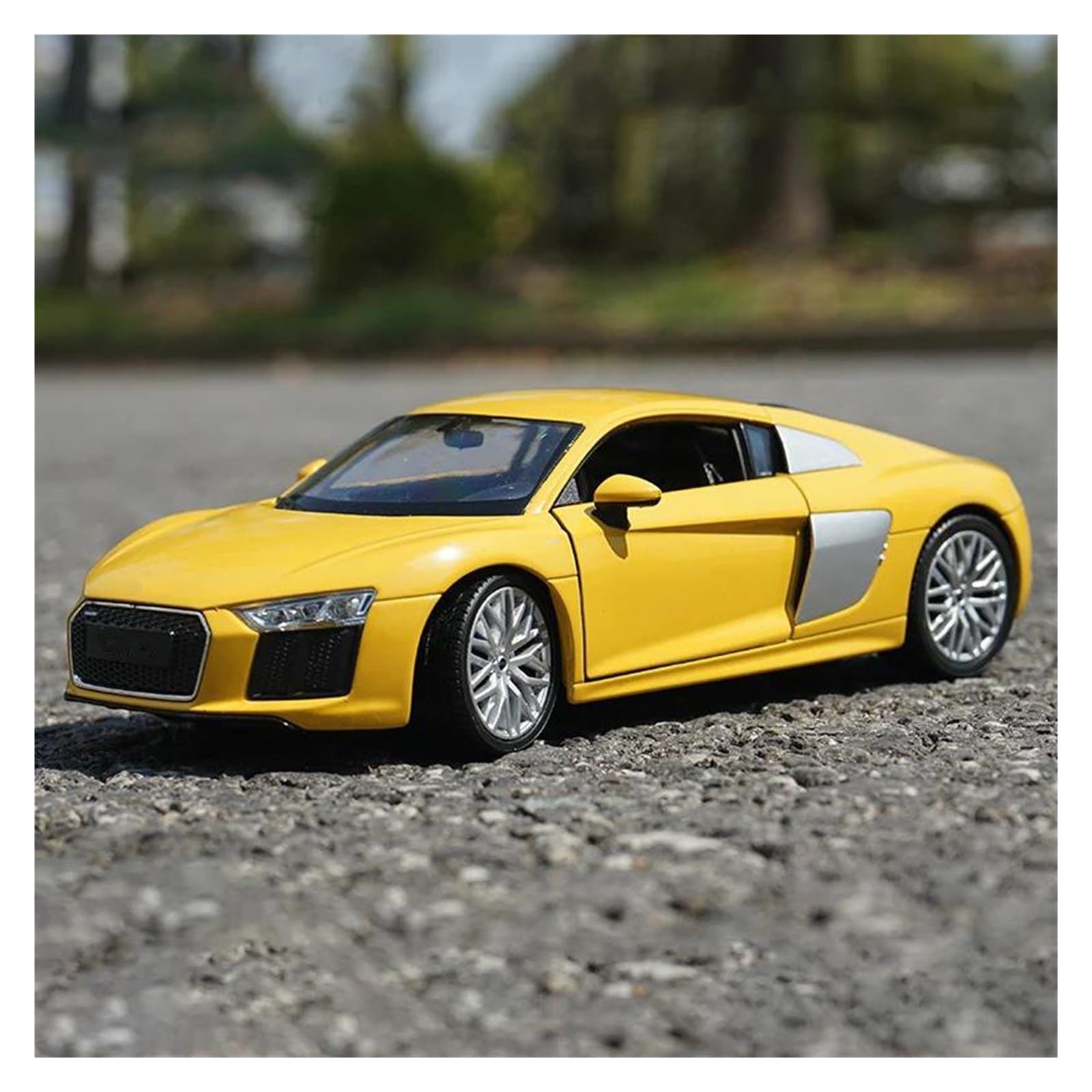 MOCALUX Scale Die-Cast Model Car For Audi R8 V10 Diecast Model Car