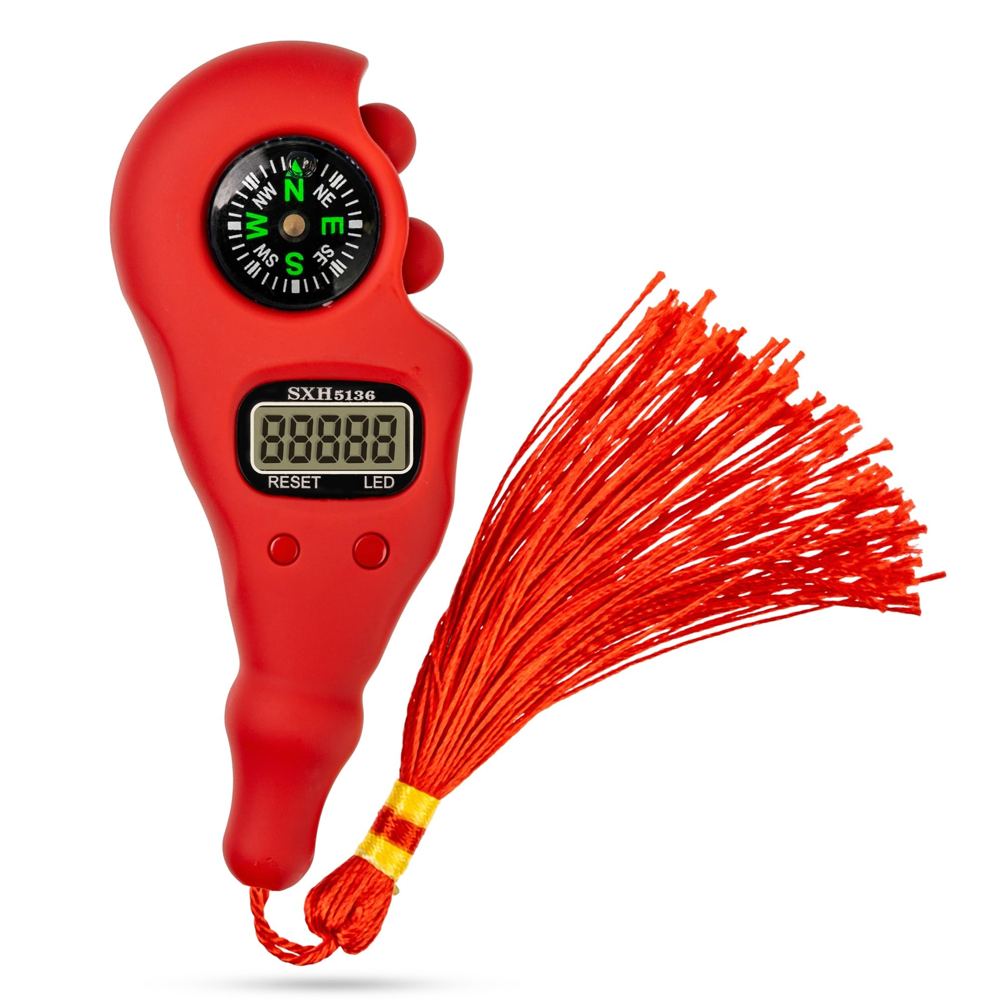 Digital Finger Tasbih with Compass & Light -9