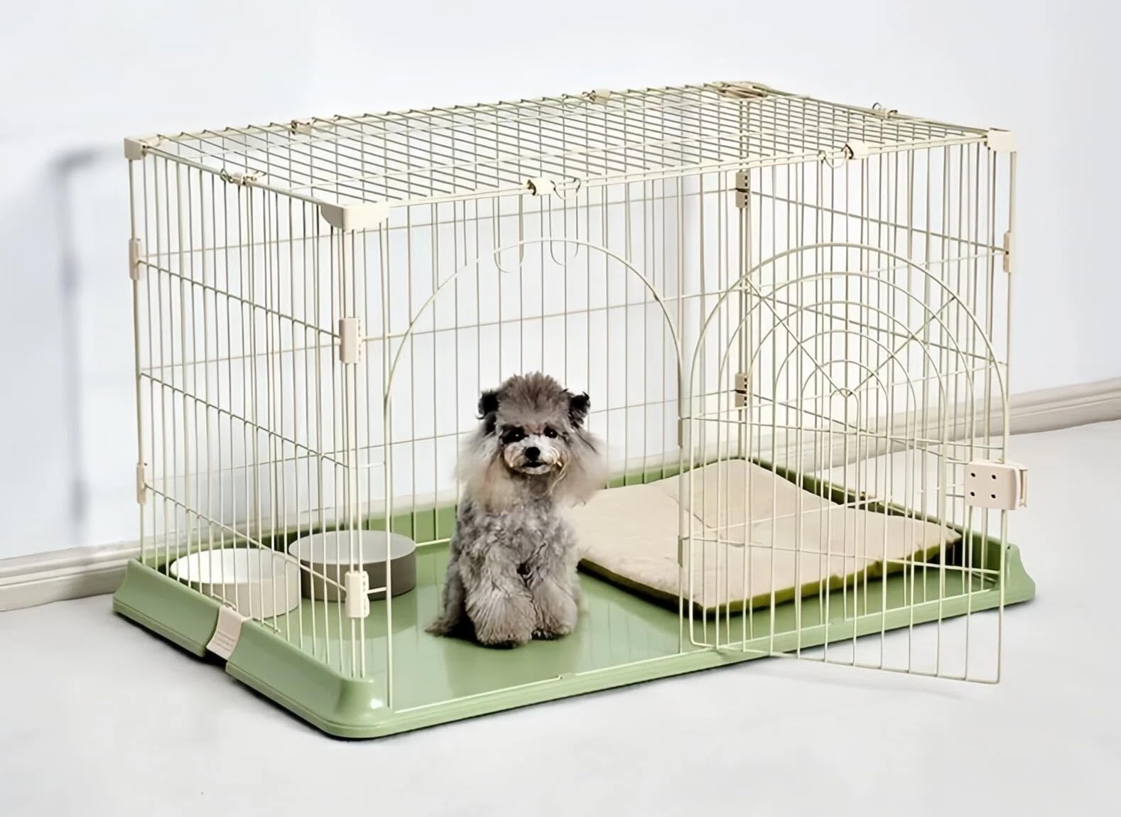Amazon.co.jp: タピパンダ＼TAPI PANDA 犬用 猫用 ケージ 大型 屋根