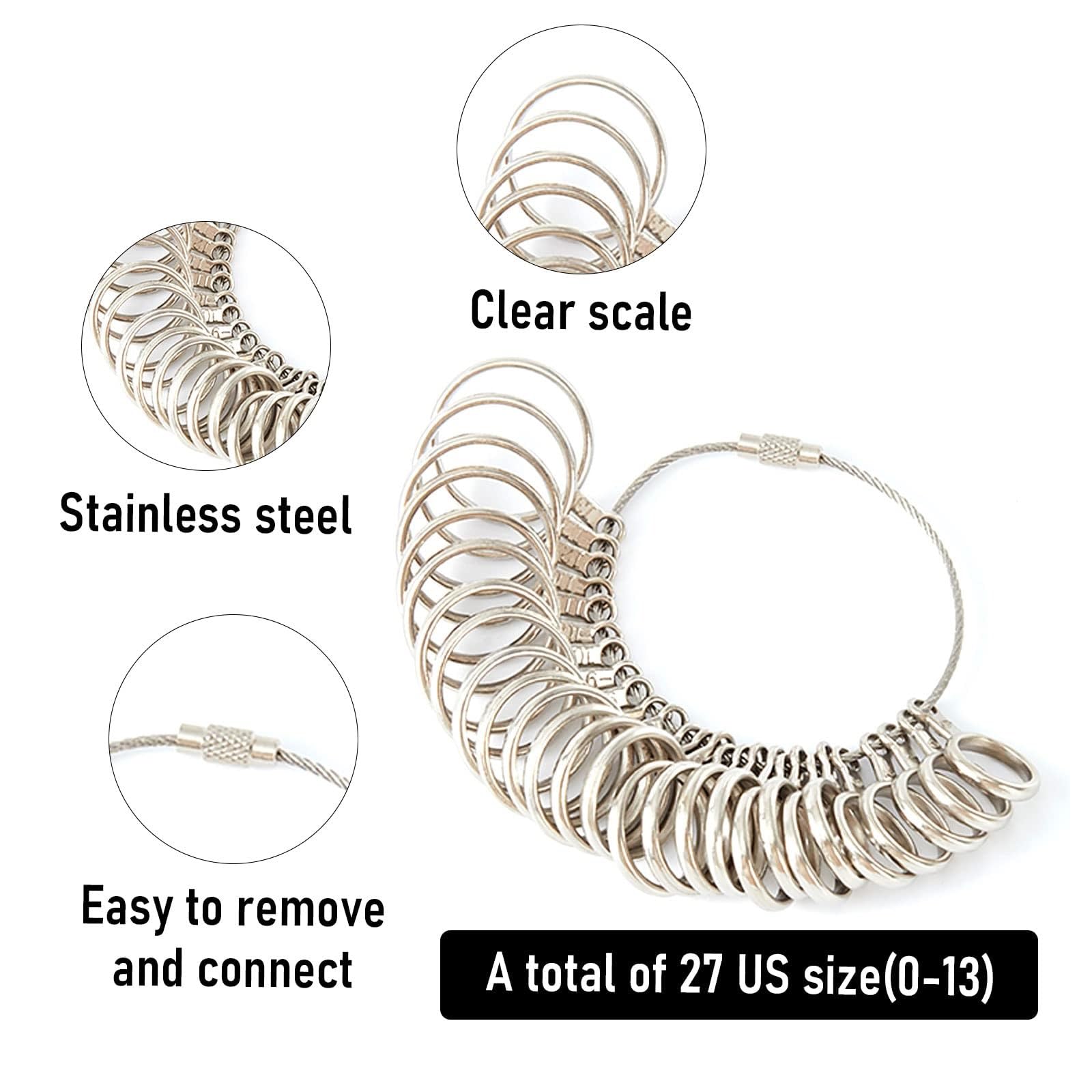 Strumento Piega Anelli,Macchina Piega Anelli con Matrici in Nylon Strumento for Creazione di Gioielli for Anelli,Kit di Strumenti Multifunzione for Piegare Orecchini ad Anello for 12/14/16/18/20/22mm