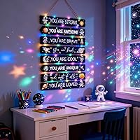 Vista 9 de Juego de 8 letreros espaciales Space