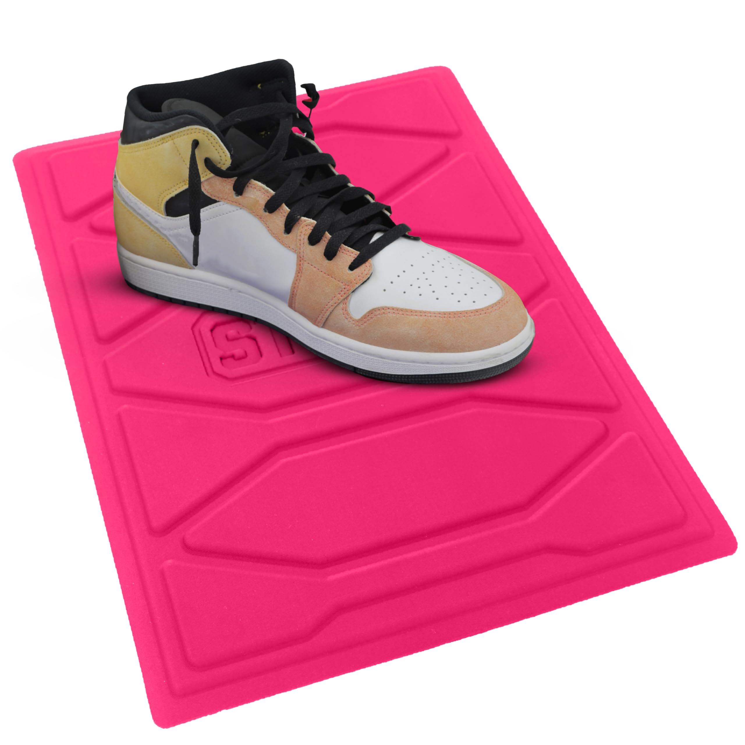 STOMP Athletics: Reusable Mini Traction Mat for Volleyball & Basketball Shoes - Alternative for Basketball Sticky Mats for Shoes - Durable & Non-Slip