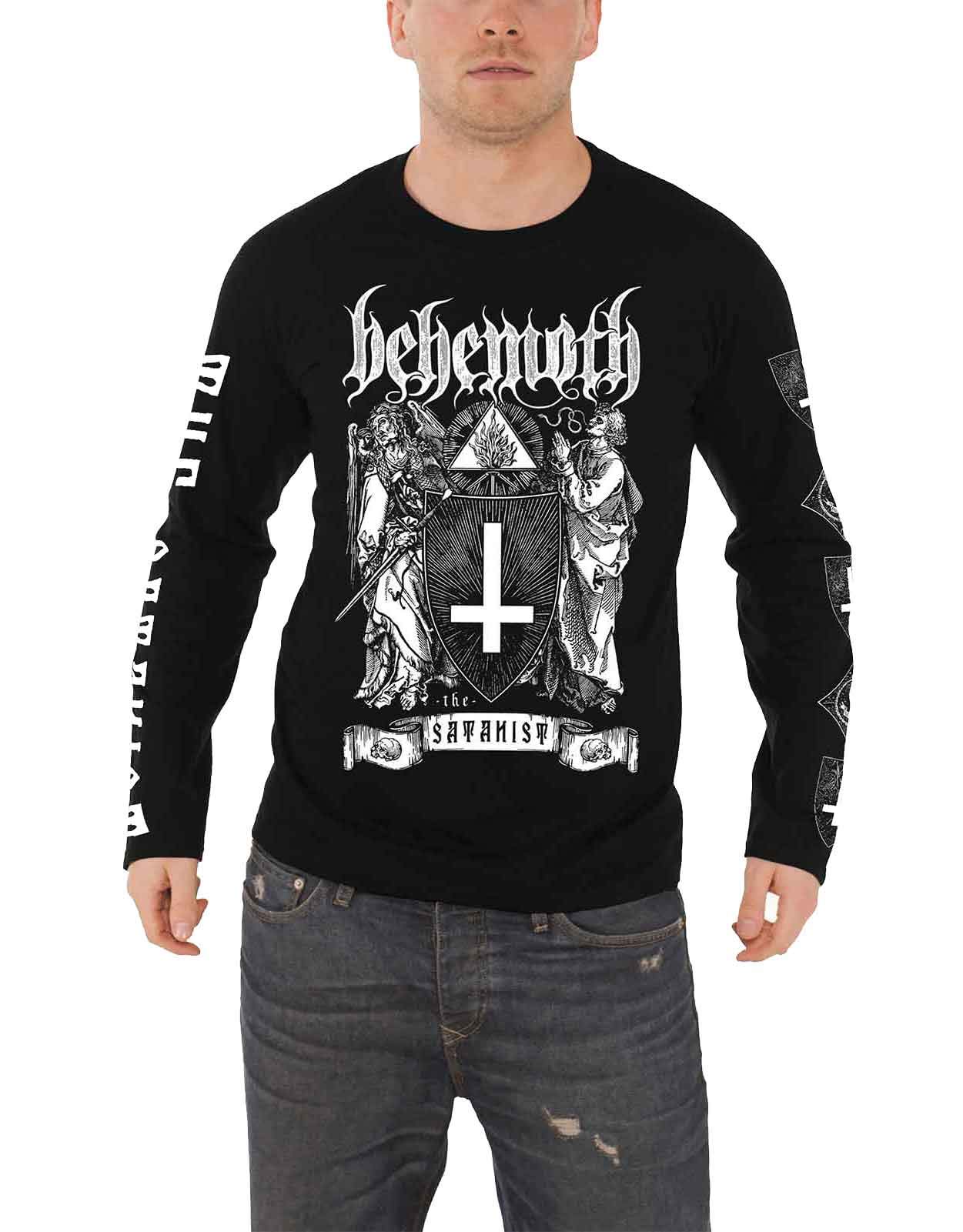 Behemoth 'The Satanist' Long Sleeve Shirt (extra large) Black
