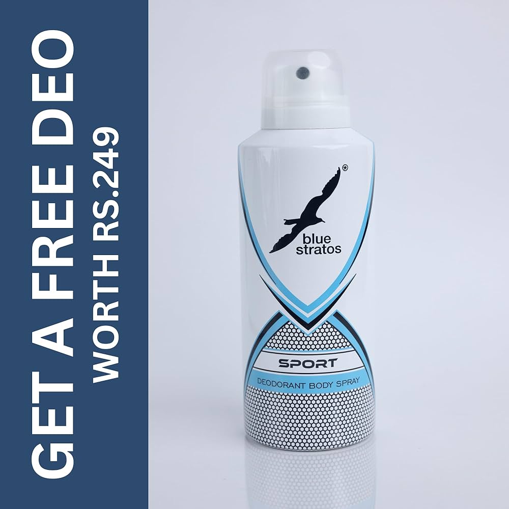 Buy Blue Stratos Legendary Eau de Toilette with Free Deodorant