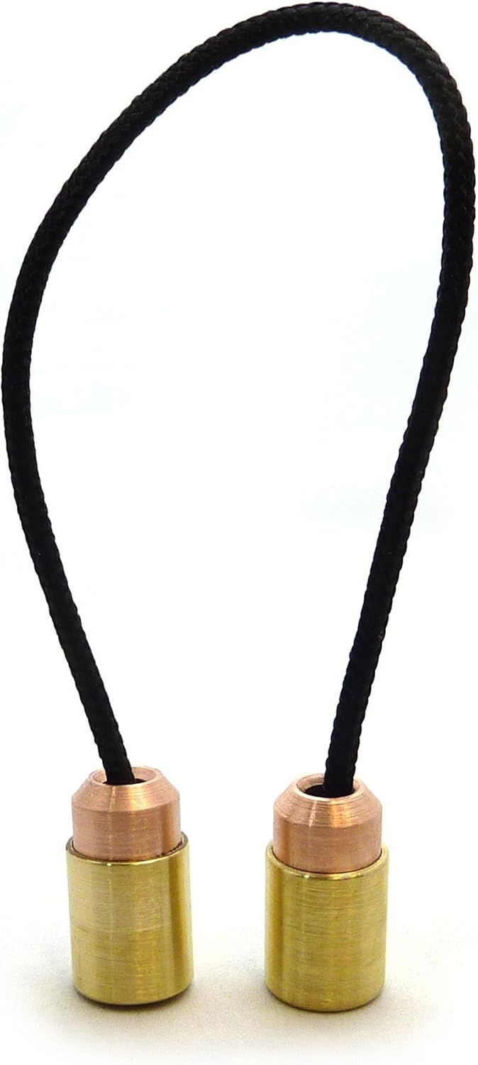 BEGLERI - HOLLOW POINT - HAND MACHINED EDC WORRY BEADS FIDGET TOY - MADE IN THE USA - Relieves Stress and Anxiety