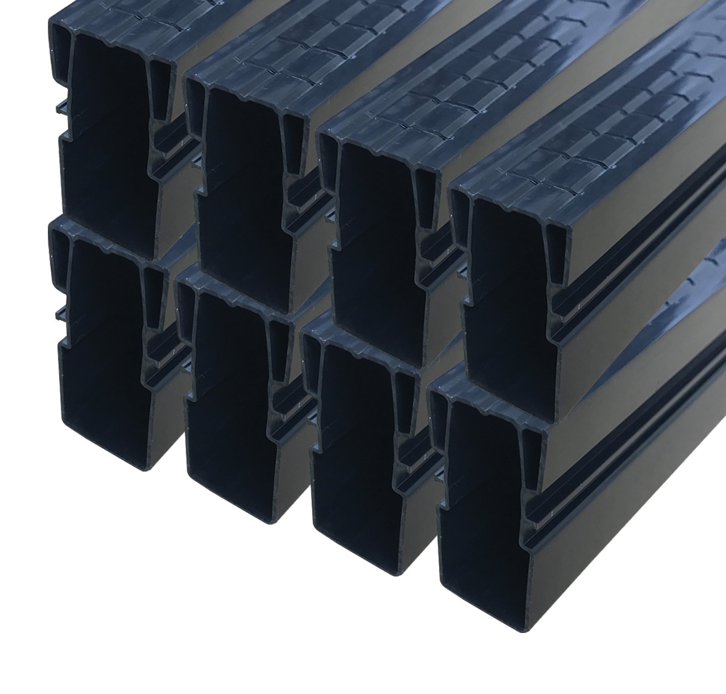 Deck A Drain 'Mini Profile' Drainage Channel - 38mm Wide x 80mm Deep x 2m Long (8)
