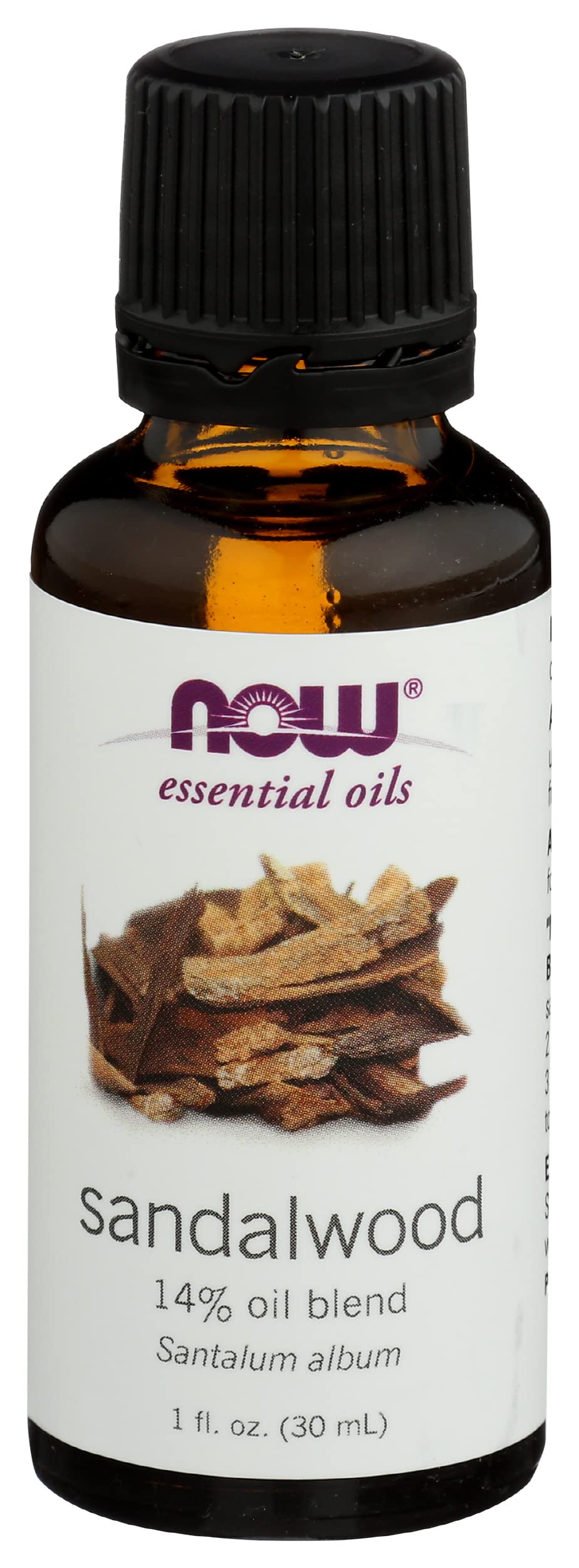 NOW Jedzenie - 100% czysty i naturalny 14% olejek eteryczny mieszanka drzewa sandałowego - 1 fl. oz.
