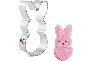 Easter Bunny Cookie Cutter, 4" Made in USA