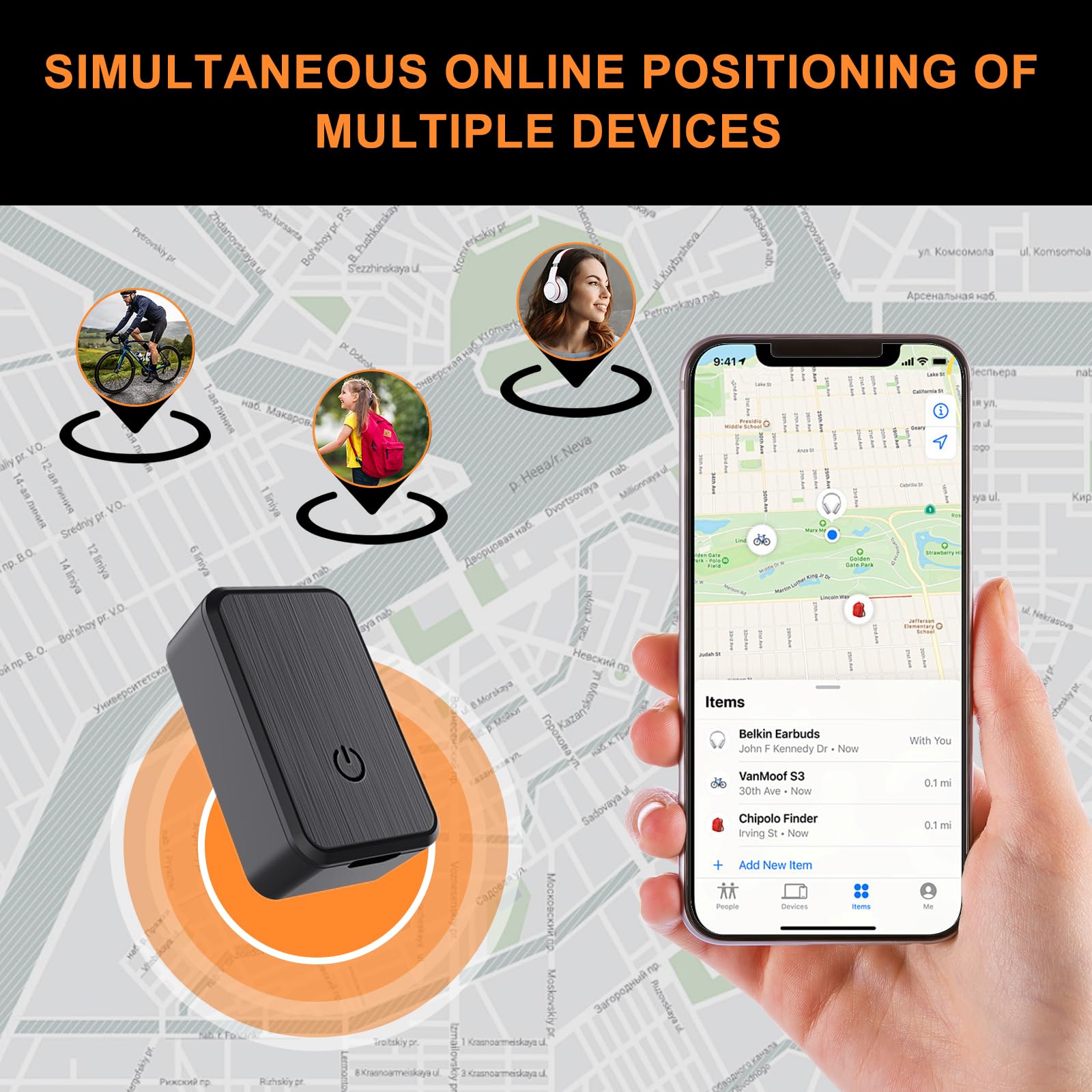 Mini GPS Tracker for Vehicles - Portable Real Time Magnetic GPS Tracking Device for Car, Full Global Coverage Location Tracker for Kids,Dogs,Trucks/Person - image 3