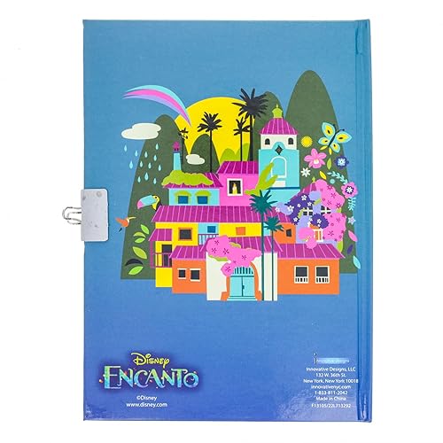 Miniatura 5 de Disney Encanto Journal Diary with Lock Keys Pom Pom Pen Girls Ages 3 and Up