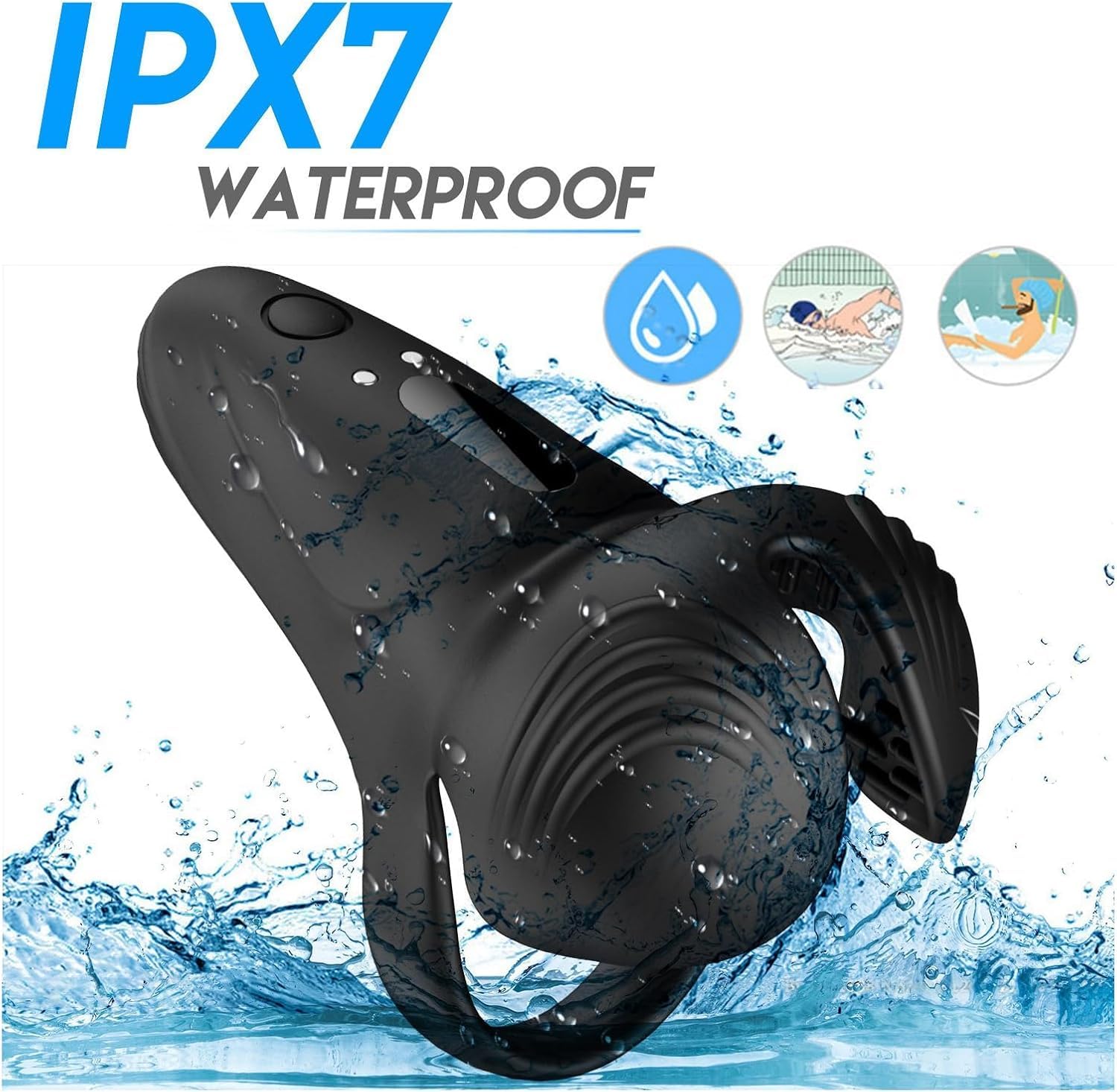 Apex-Drive-Pro da uomo, design impermeabile IPX7, ripristino della vitalità, per il relax a casa e in viaggio 1 pezzo