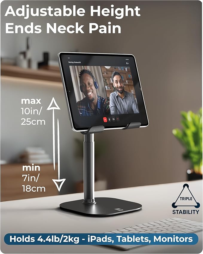 Soporte Ajustable para Tablet COOPER TabHolder 7-10" Negro miniatura 2